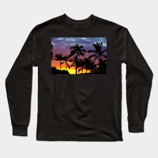 Tropical Sunset Serenade Long Sleeve T-Shirt